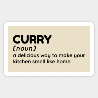 Curry - Funny Definition #3 Sticker